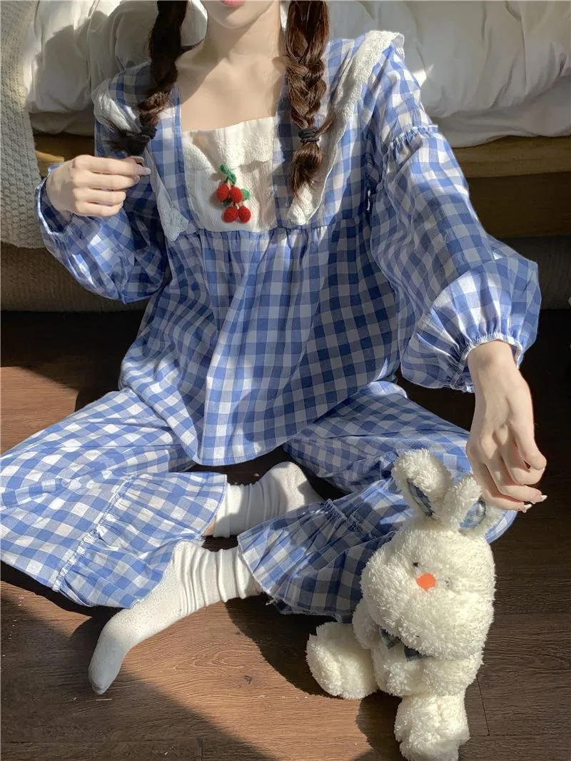 Dolamen Pigiama In Raso Per Donna – 2 Pezzi Con Camicia A Quadri A Maniche Corte E Pantaloncini, Taschino, Collo Alla Coreana – Taglie M, L, XL – Morbido E Lusuoso - 5