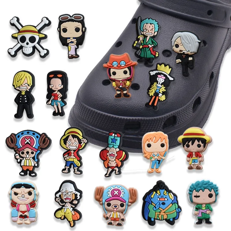 One Piece Anime Characters Crocs Shoe Charms-anime Shoe Charms