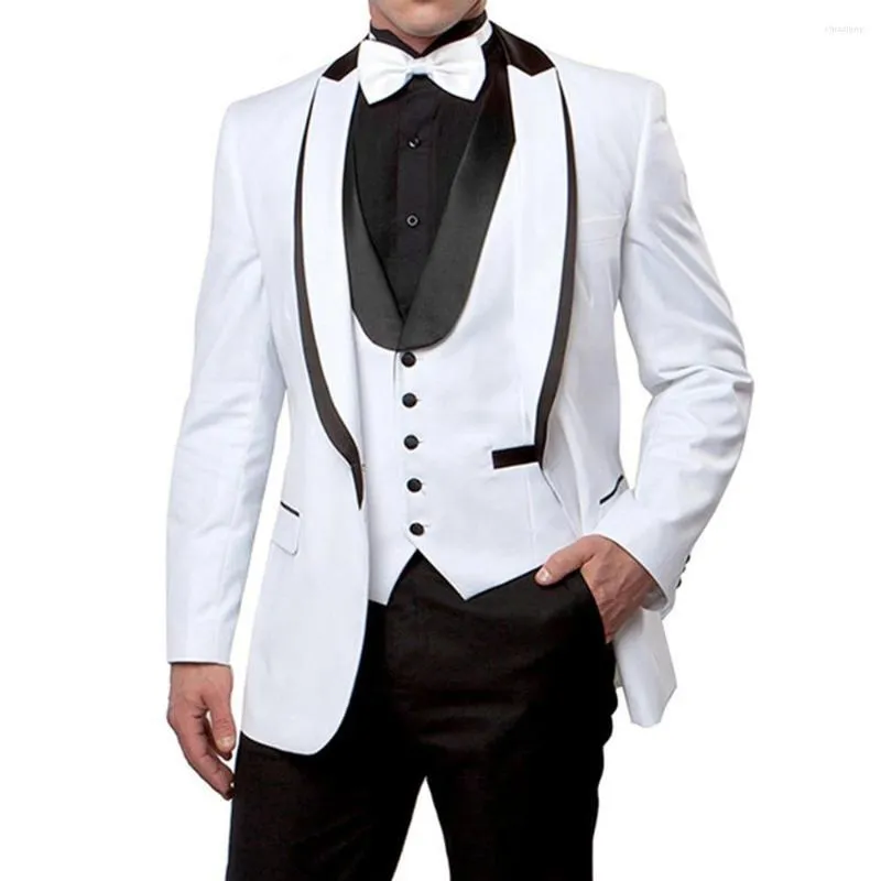 Costumes pour hommes homme sur mesure formel Slim veste châle revers bleu Royal mariage pour hommes marié Tuxedos (Blazer pantalon gilet cravate)