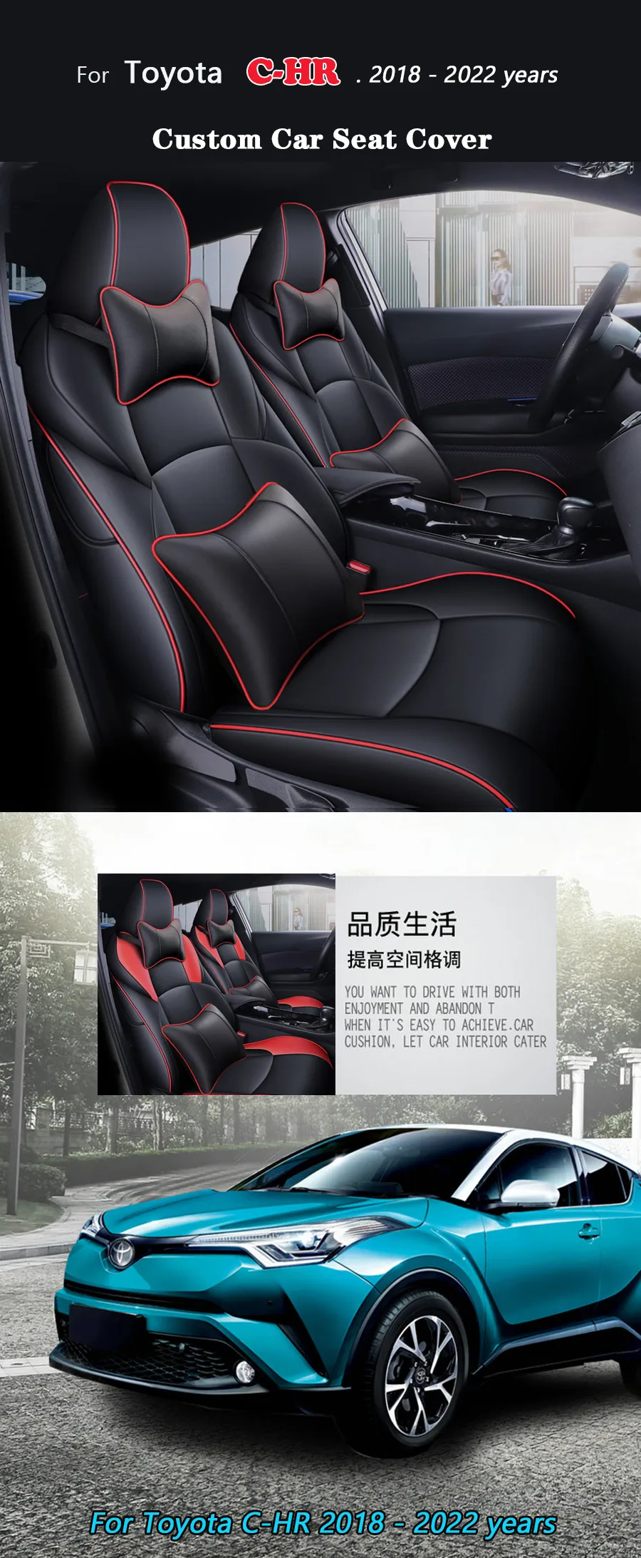 Seat covers for cheap toyota chr 2019