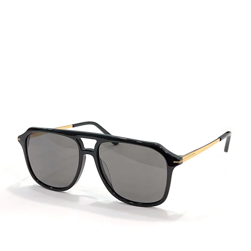 새로운 패션 디자인 스퀘어 선글라스 0999 아세테이트 프레임 클래식 인기 있고 관대 한 스타일 여름 야외 UV400 보호 안경