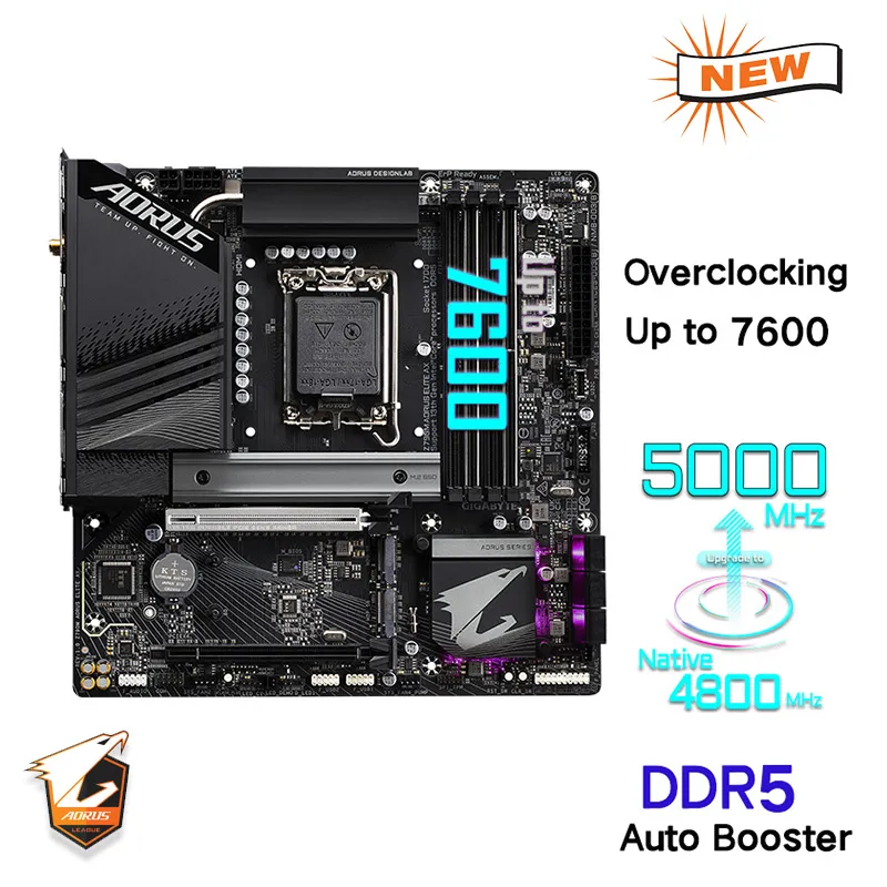 LGA 1700 Best Gaming Motherboard 2022 Gigabyte Z790M AORUS ELITE AX