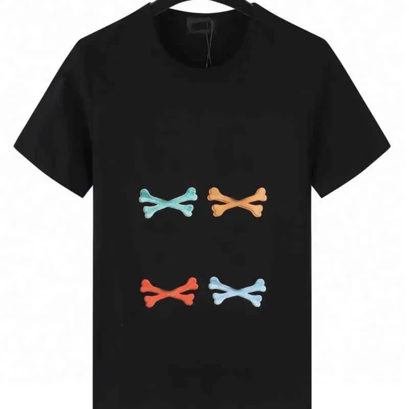Psychological Bunny T-shirts Designer Skull Bunny Mönster Topp Bomull O-hals Rabbit Animal Print T Shirts For Women Custom Printed Pop Tees 221