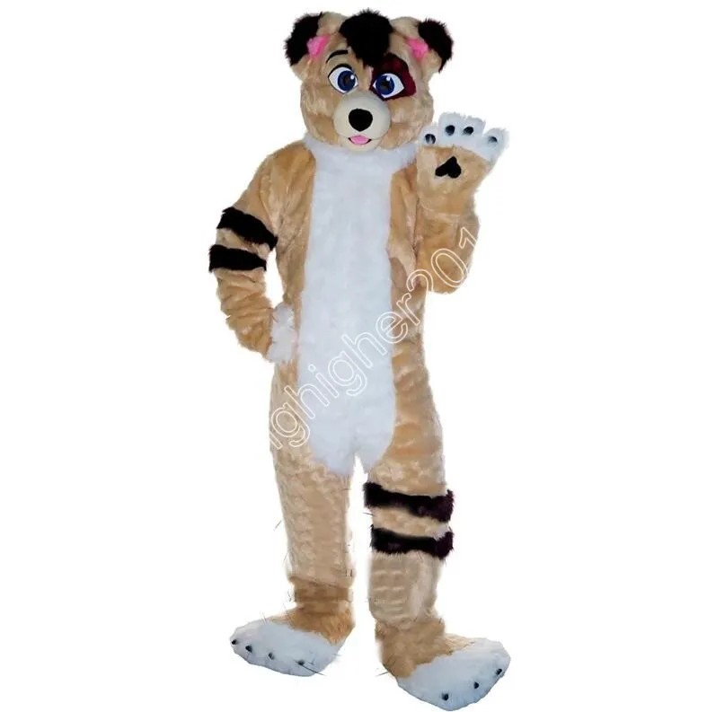 Costume de mascotte Husky personnalisé de haute qualité personnaliser personnage de thème Anime dessin animé taille adulte Costumes de fête d'anniversaire de noël