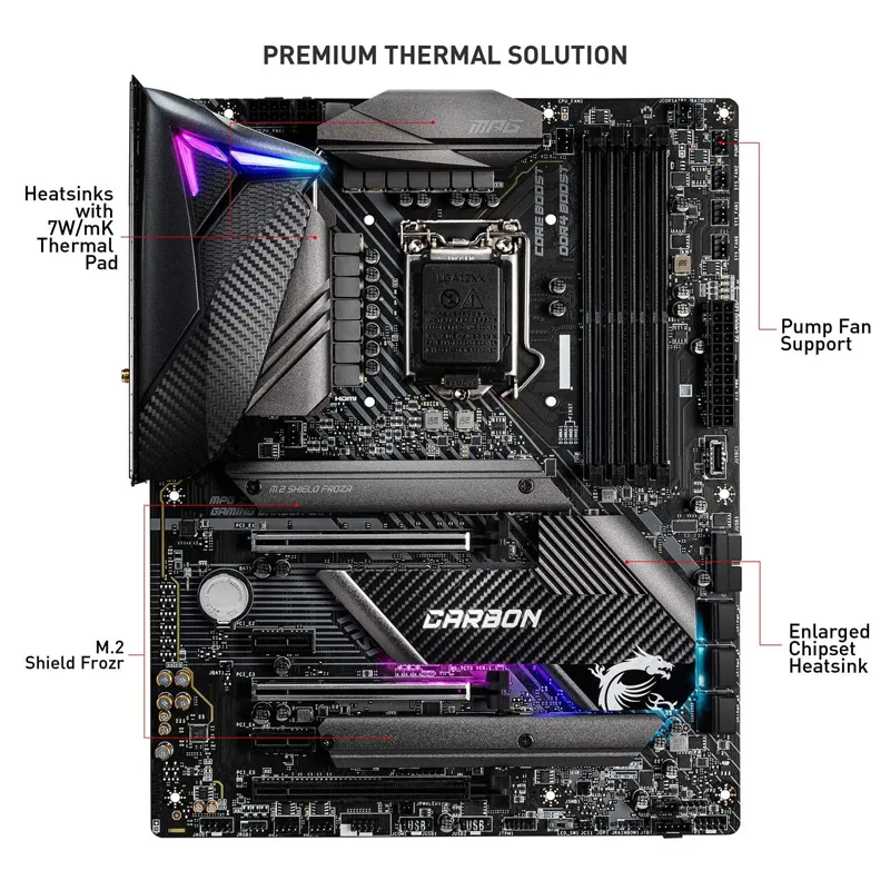 Intel Core I5 11400 Combo 1200 MSI Z490 Gaming I5 11400 Motherboard Cpu Combo LGA1200 DDR4 Desktop Intel Z490 Kit Mainboard Kit 38 030 DHgate
