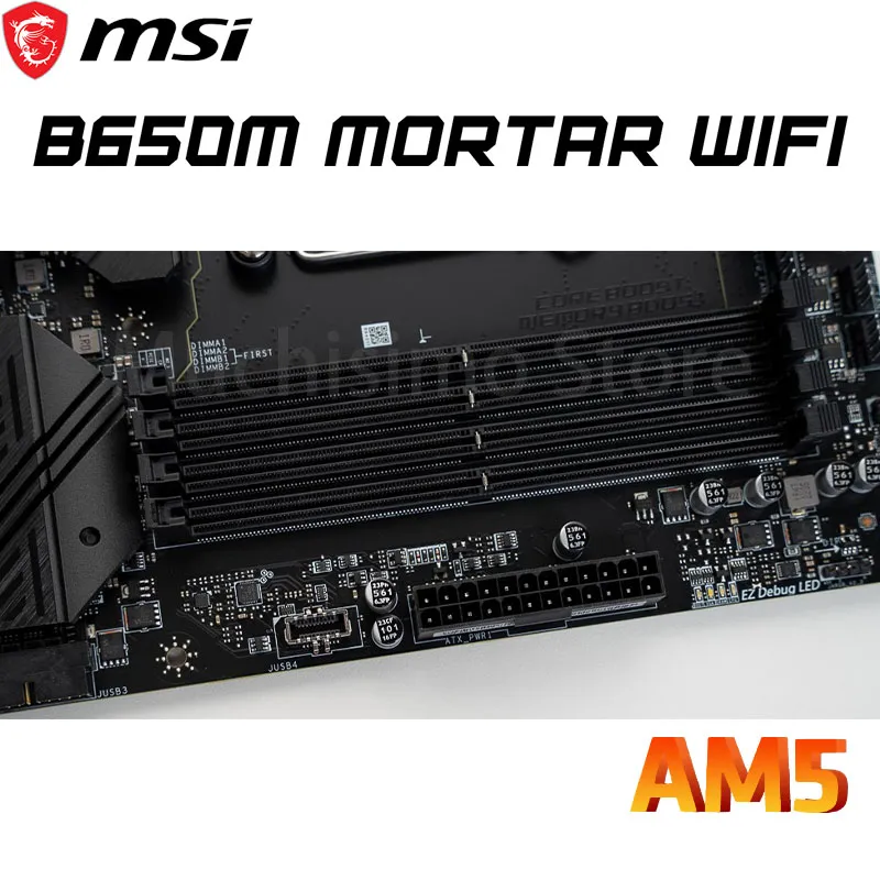 MSI MAG B650M MORTAR WIFIマザーボードAMDソケットAM5 DDR5 MSI MAG B650M MORTAR WIFIマザーボードAMDソケットAM5 DDR5