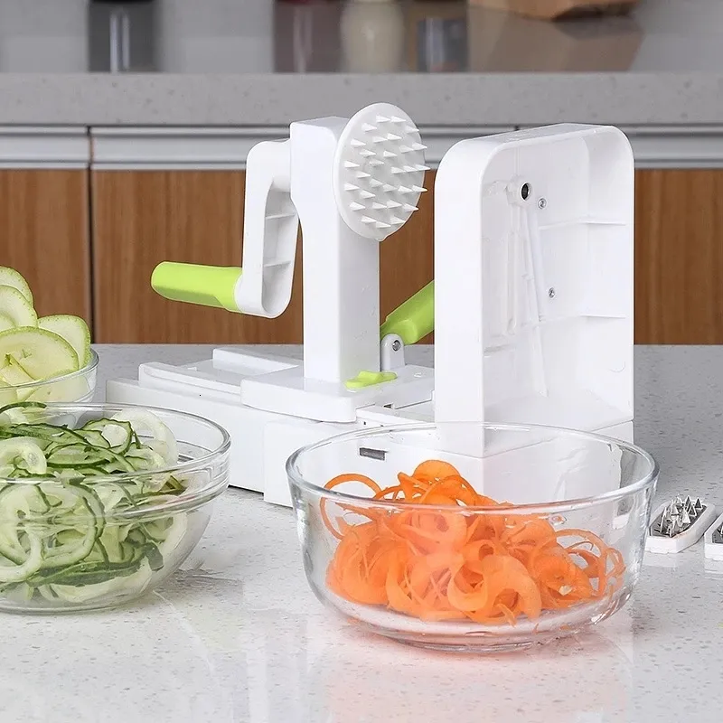 Fruit Vegetable Tools Spiral Vegetable Cutter Rotating Blades Cutter Veggie  Spaghetti Pasta Machine Salad Tools Kitchen Accessories 230309 From  Ning010, $22.65