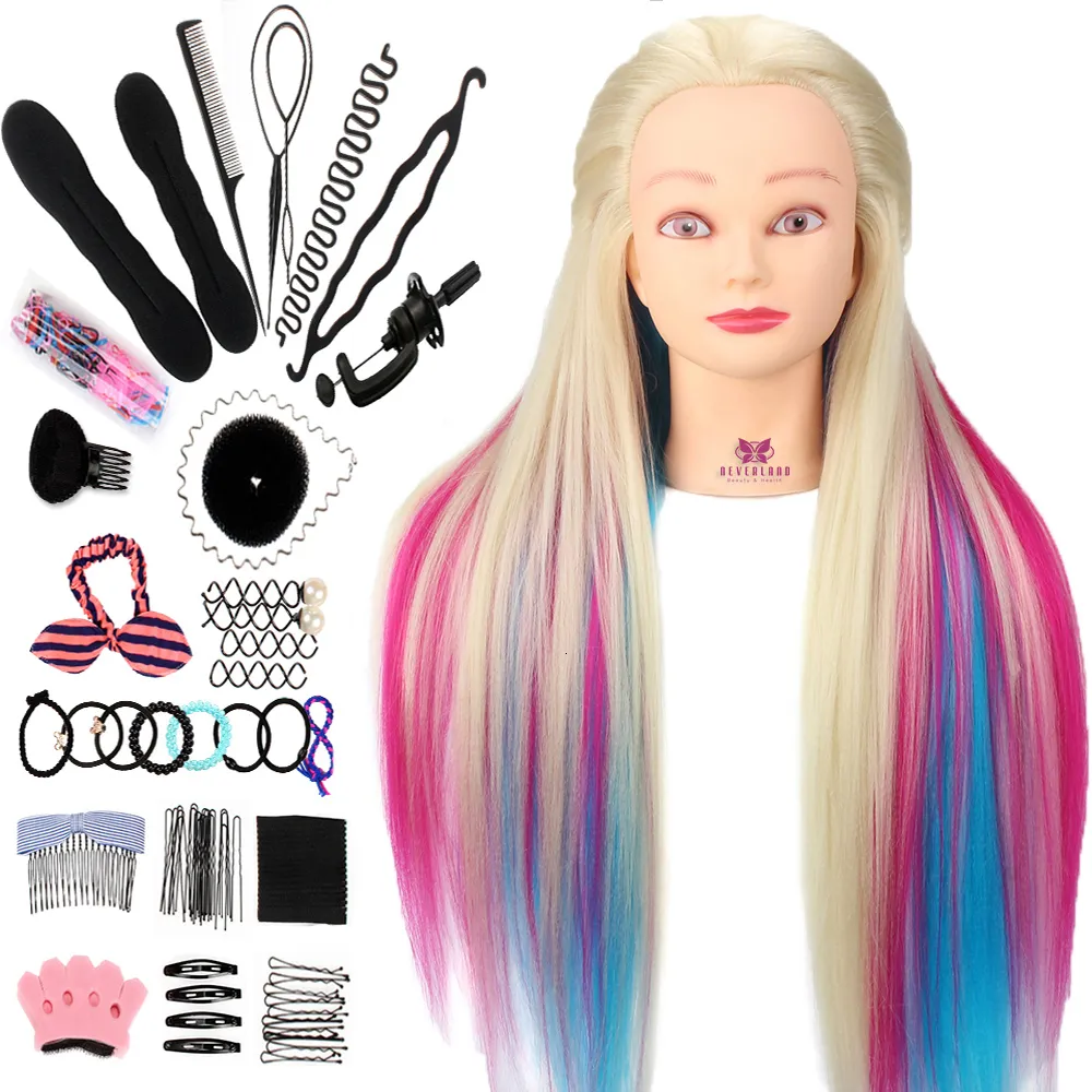 Neverland 29 Inch Colorful Synthetic Hair Practice Braiding