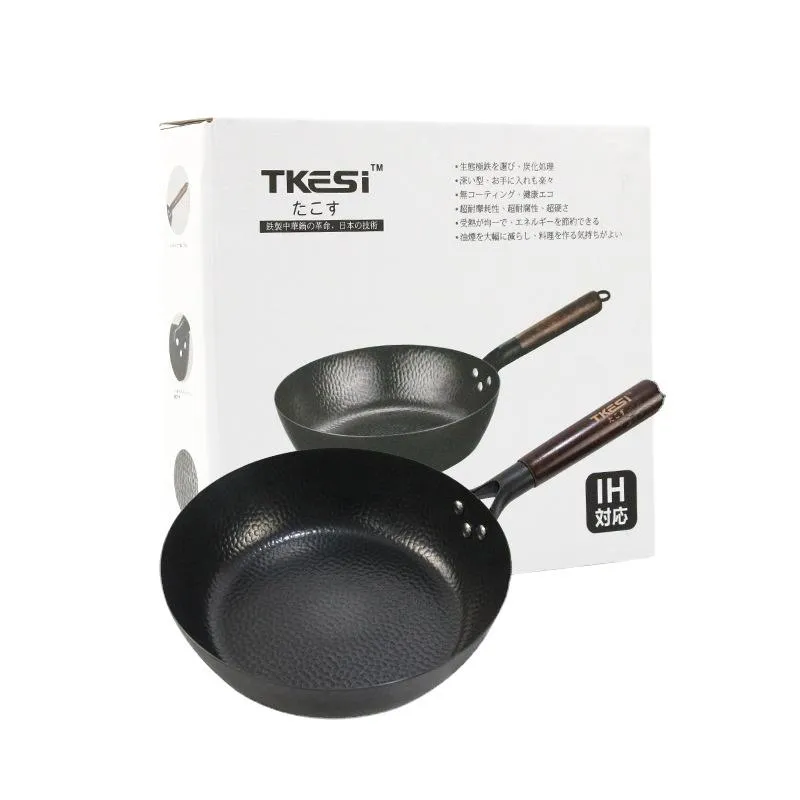 Pans Breakfast Korean Frying Pan Steak Cast Iron Non Stick Gas Stove