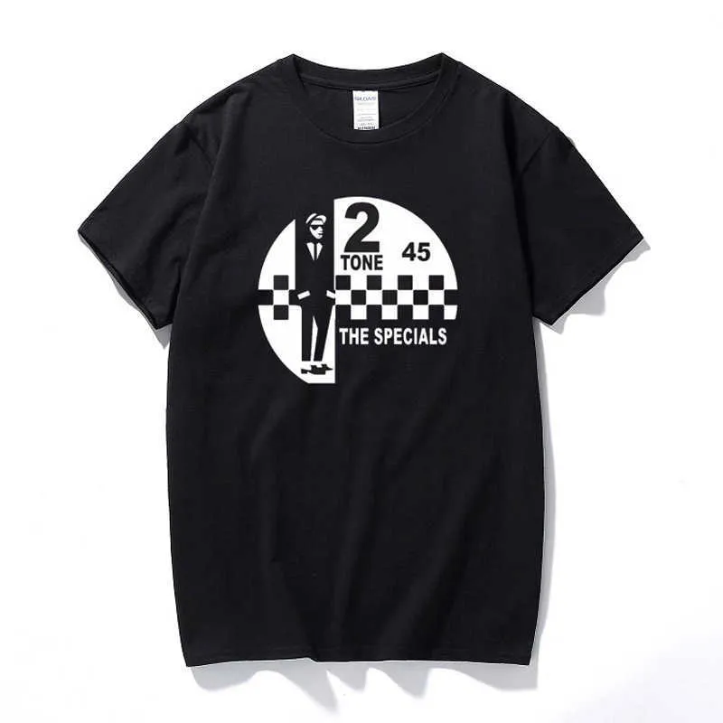 Camisetas de hombre 2 Tone Records The Specials Camiseta de música retro para hombre SKA Northern Soul Reggae 8 estilo Camiseta negra Top de verano Camiseta AA230310