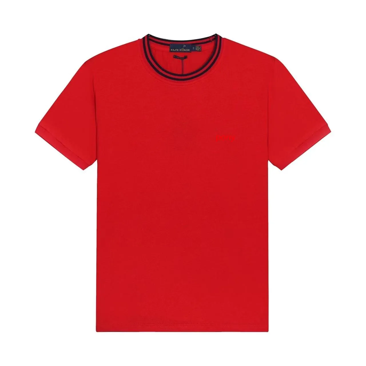 T-shirt da uomo polo firmate T-shirt con maniche con ricamo - Moda casual di fascia alta in puro cotone al 100% per l'estate S-2XL