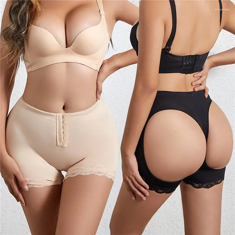 Dameshoeders vrouwelijk gevoel heup tuck broek gesp aan aanpassing grote taille vormgevende lichaams shapewear slipjes kanten shaper shorts shaper shaper