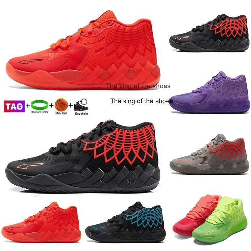 2023Lamelo shoes 2023 Iridescent Dreams Buzz City Rock Ridge Red Galaxy Mb.01 Rick And Morty For Lamelos Men Women Not From HereLamelo shoes