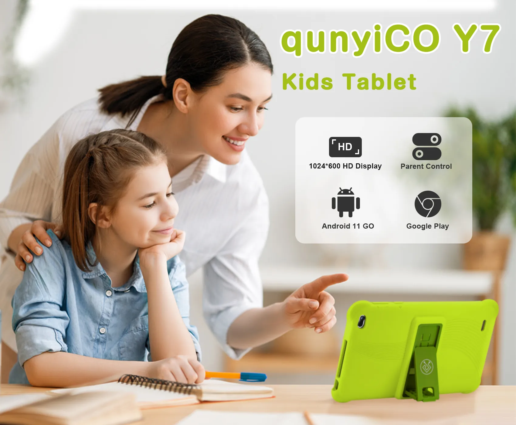 Gâtez vos enfants avec une tablette tactile Android WIFI de 7