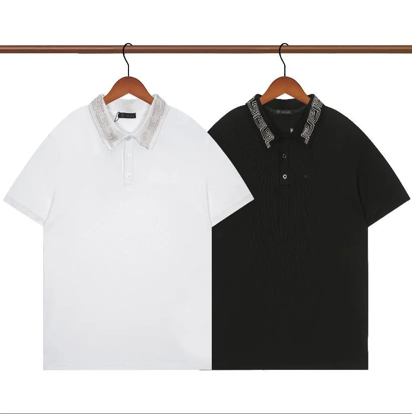 Polos de créateurs pour hommes T-shirts à manches courtes T-shirt de luxe Femme T-shirts brodés de lettres Top qualité T-shirts décontractés Famale Paris Streetwear Vêtements T-shirt à col rond