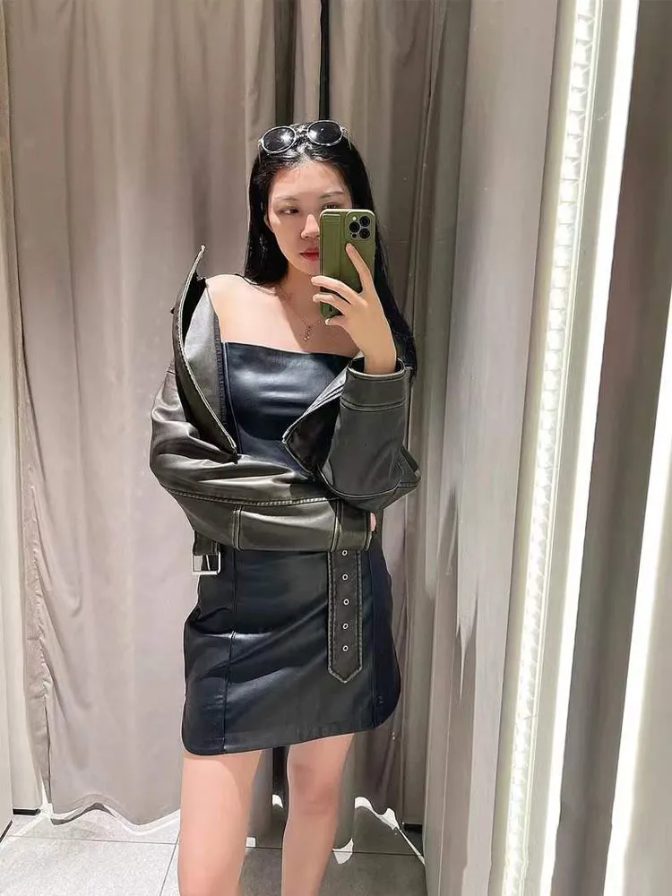 TRUCK JACKET LIKE FLARE DRESS ブラック　Sサイズ TRUCK JACKET LIKE FLARE DRESS