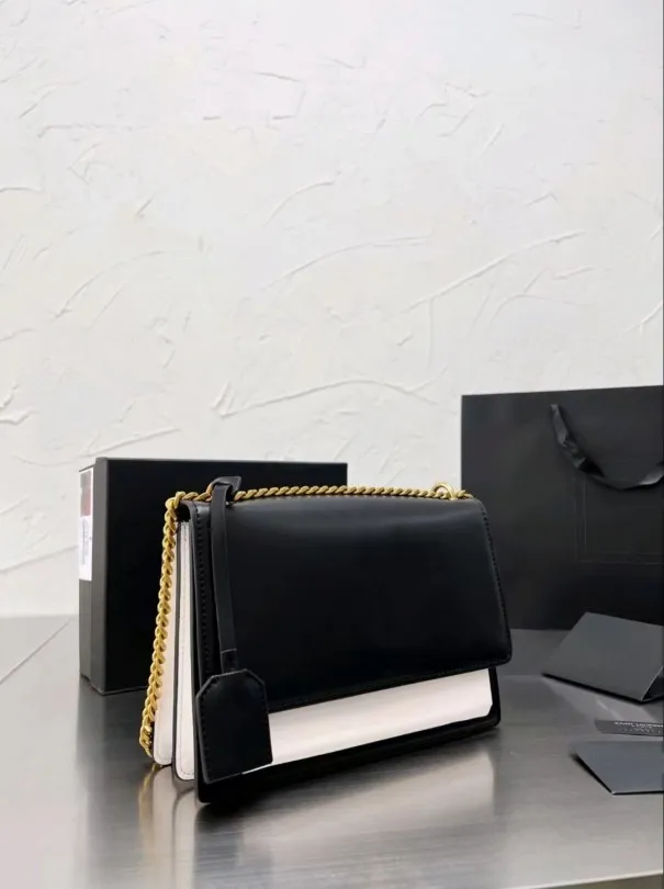 حقيبة مصمم أزياء جديدة حقيبة Crossbody حقيبة سلسلة رائعة محدودة النمط الأجنبي الملمس حقيبة الكتف