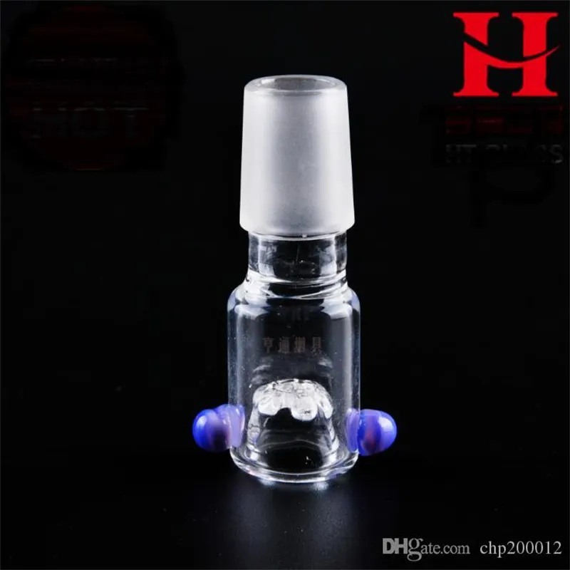 Hosahs Purple Embellment Glassware Accessories Plugs grossistglasbongar Tillbehör, glas