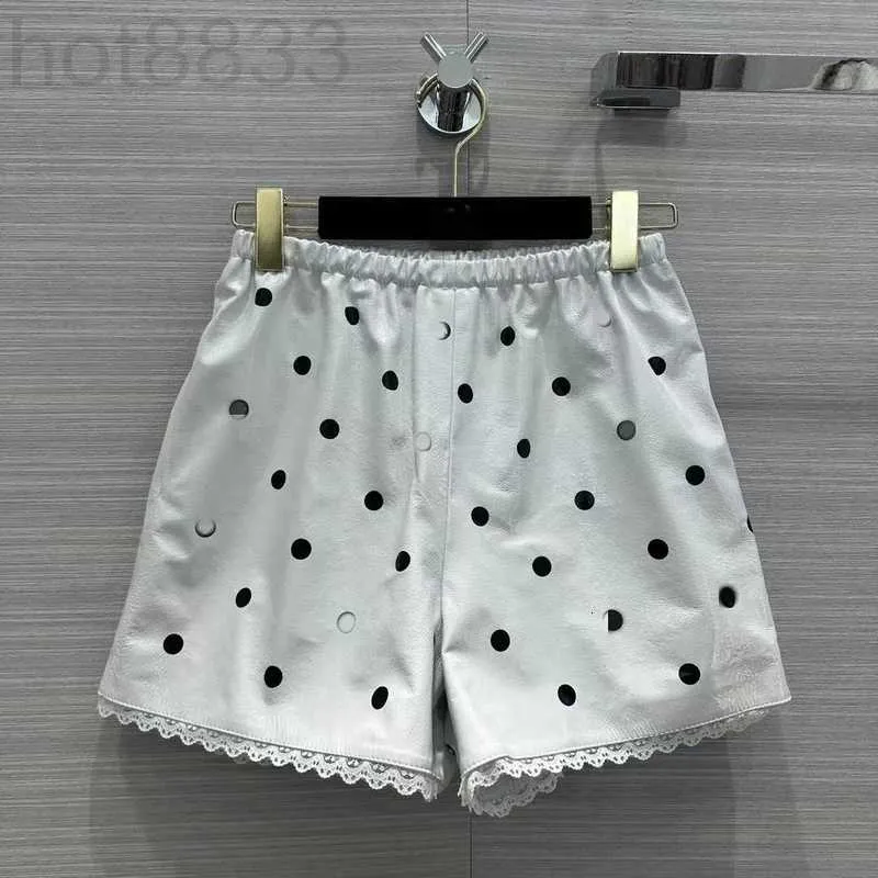 Kvinnors shorts designer Milan Runway 2023 Spring Summer Fashion Märke samma stil lyxbyxor 4KIQ