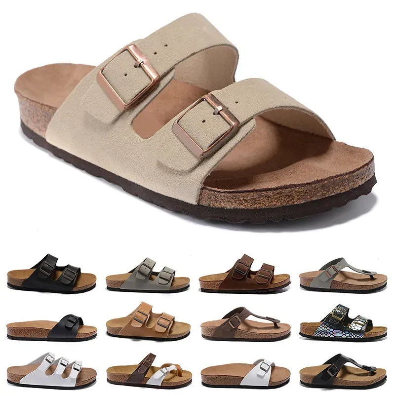 BIRK designer sandals men women slides sliders platform slippers sandales Boston Soft mules Clogs Shoes Outdoor Indoor pantoufle causal shoes