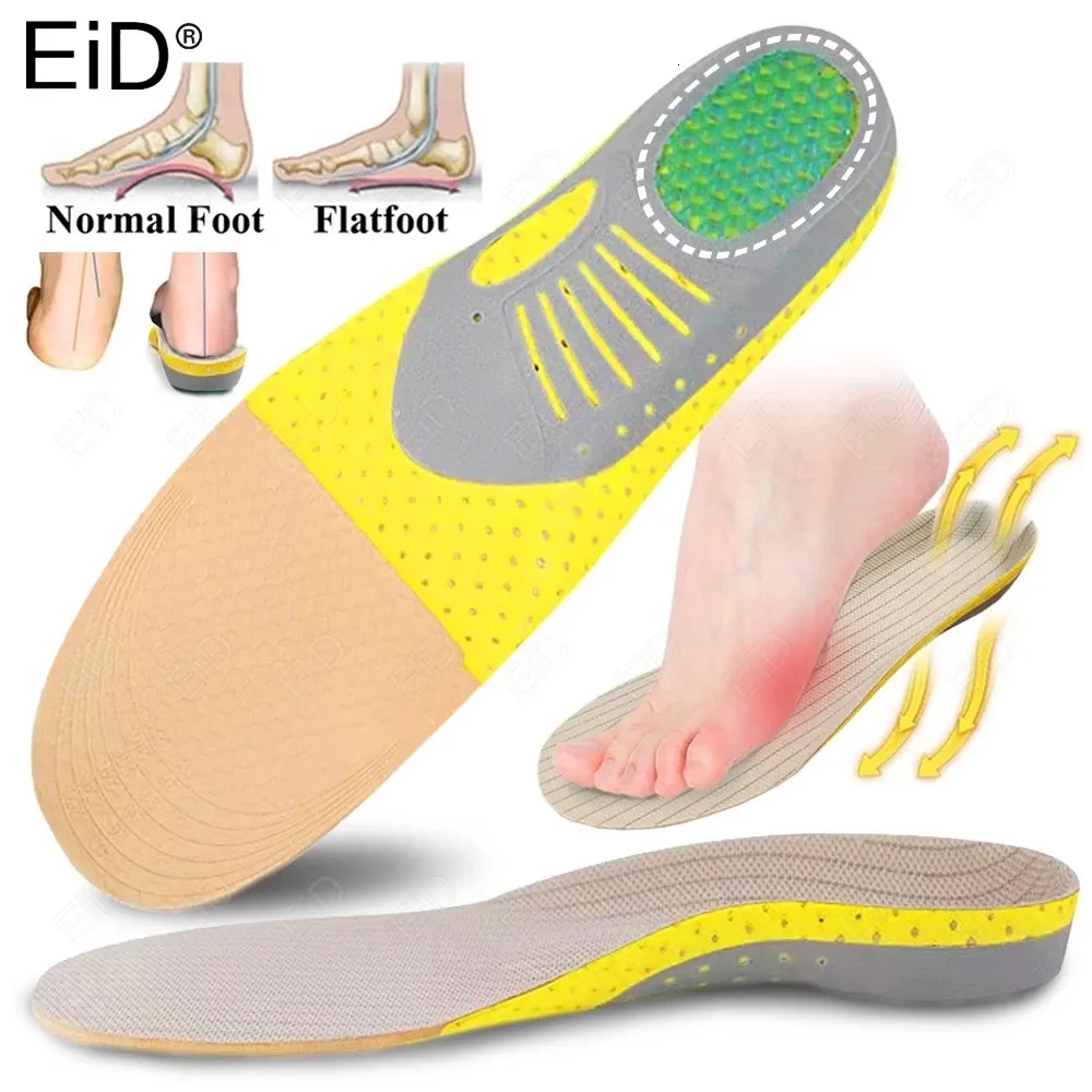 Accessori per parti di scarpe Soletta EiD per piedi piatti Solette ortopediche Soletta per plantare Pad per correzione gamba OX Cura del piede Uomo Donna 230311