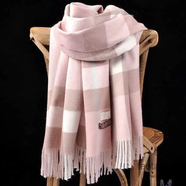 Designer Cashmere Scarf Winter Women and Men Long Quality Headband Fashion Classic Printed Check Big Plaid Shawlssgme