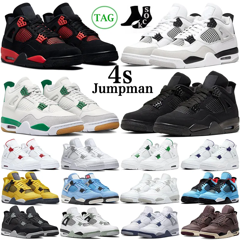air jordan 4 retro jordan 4s Jumpman 4 4s Zapatillas de baloncesto para hombre Zapatillas de deporte para hombre y mujer Zapatillas de deporte para deportes al aire libre