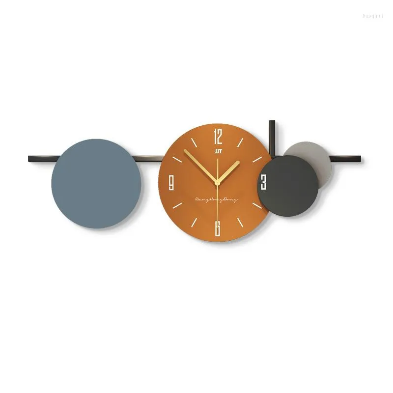 Wall Clocks Home And Novel Decoration Decoraction Luxury Large Clock For Living Room Fashion Mural Decor Modern Design 3d