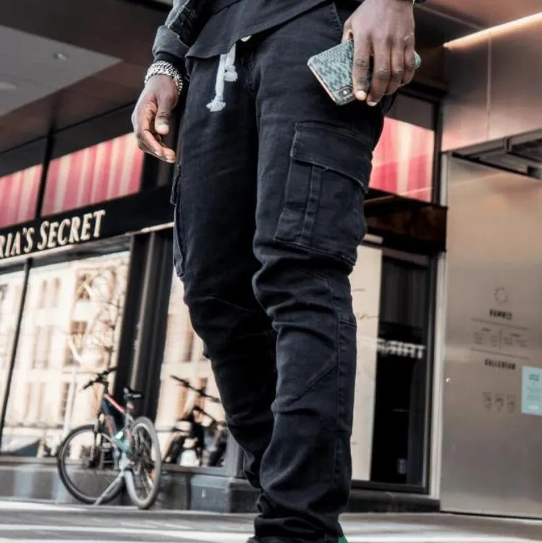 Dise ador De Moda Pantalones Vaqueros De Los Hombres Pantalones De