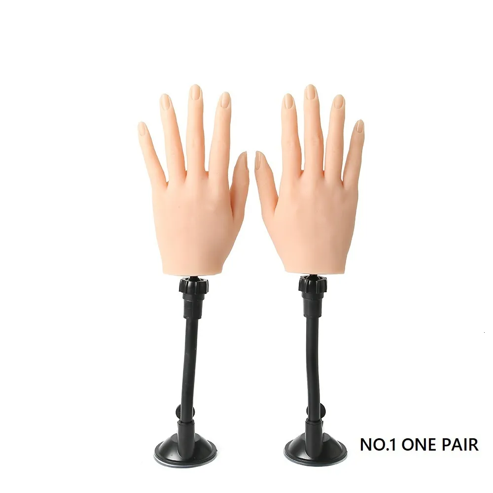 Silicone Practice Hand With Clip For Acrylic Nail Career Education Fake  Training Model 230310 From Kua07, $25.67