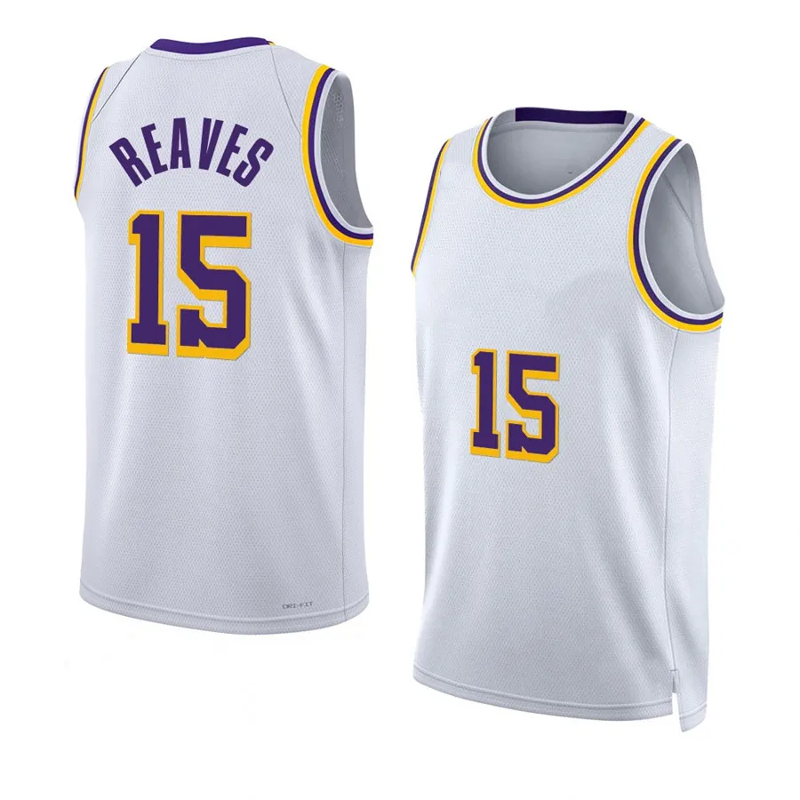 Austin Reaves Maillot City Lakers La Lakers Tank Top Austin Reaves