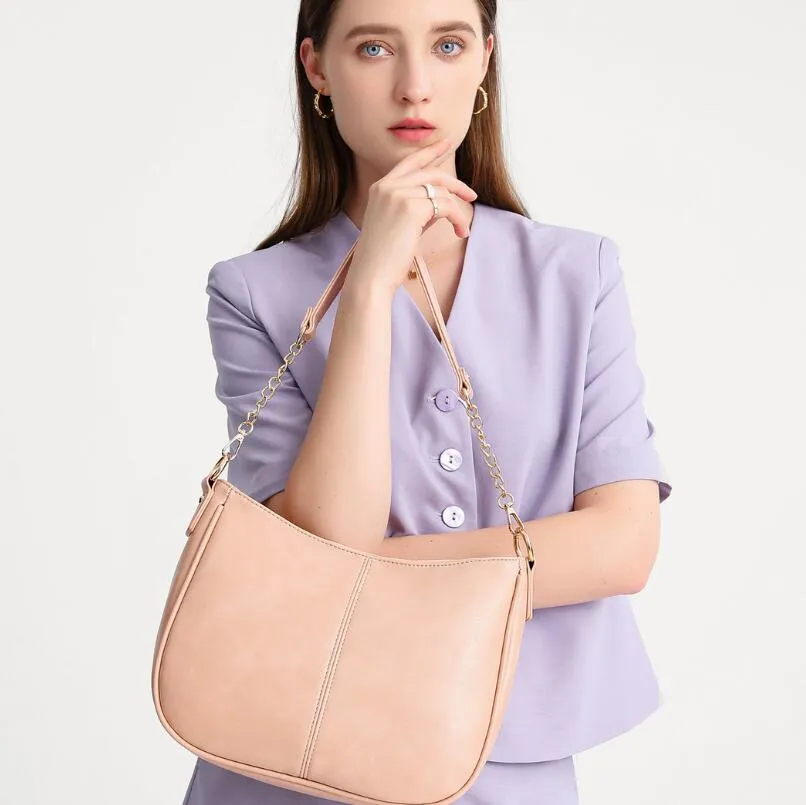 HBP Outdoor leisure women's bag Fashion shoulder bag Solid simple style handbag