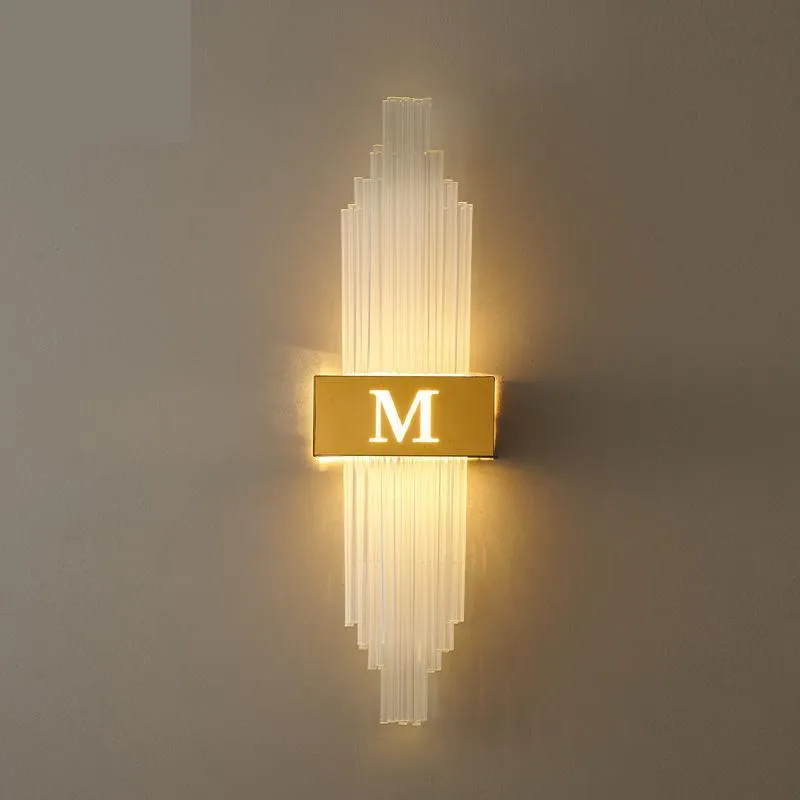 Lampy ścienne Współczesne kryształowe lustro Wodoodporne światła wewnętrzne łazienka sypialnia el kawiarnia nowość