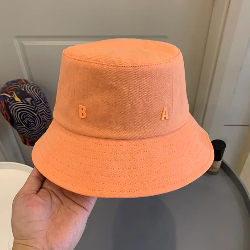 Luxury designer bucket hat men and women outdoor travel beach sun cap rubber letter style casual fashion hat