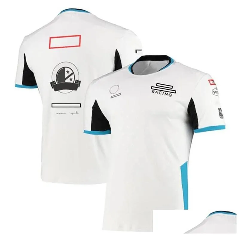 Polos masculinos Vestuário de motocicleta F1 Team Camiseta Nova Nded Camisa Mens Racing Series Sports Top Drop Delivery Mobiles Acessórios de motocicletas personalizáveis Gfxd