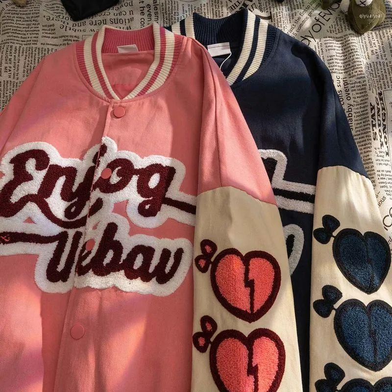 Damesjacks Letter Grafische Harajuku -jas vrouwen Fairy Grunge Zipper Casual Varsity Jacket Cyber ​​Y2K Esthetische Gotische kleding Koreaans