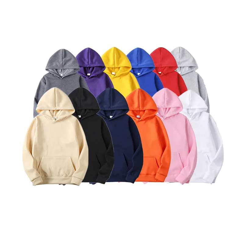 QNPQYX marque de mode hommes sweats à capuche nouveau printemps automne mâle décontracté sweats à capuche hommes couleur unie sweat à capuche hauts