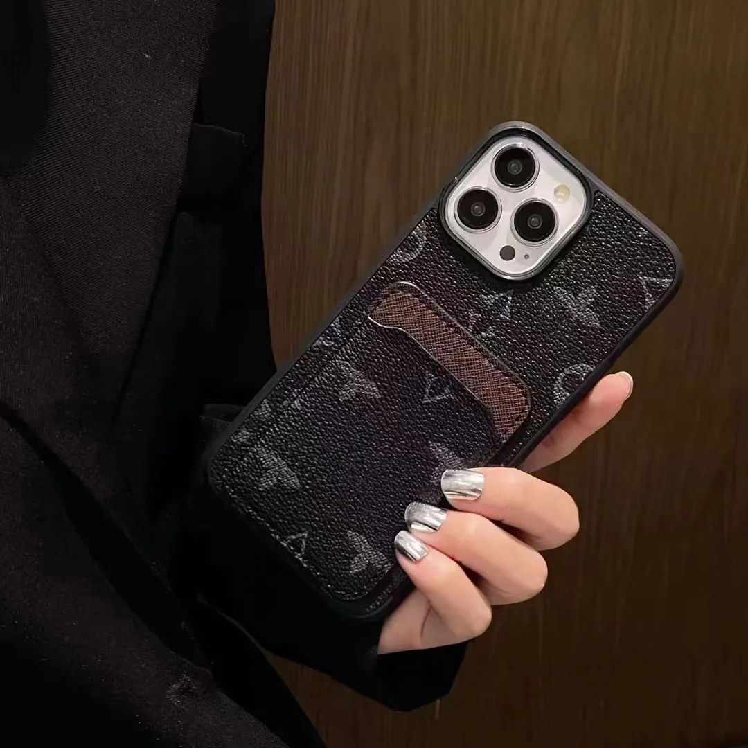 Дизайнерские Кожаные Чехлы Для Телефонов Высокого Качества Для Samsung  Galaxy S9 S10 S20 S21 S22 S23 S24 S25 S26 FE Note 10 20 Plus Unltra  Роскошный Кошелек Чехол С Упаковкой Коробки Man