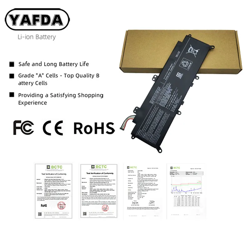 Batterie d'ordinateur portable PA5278U-1BRS pour Toshiba Portege X30-D X30-E Tecra X40-D PT28U-0LN03X Tecra X40-E Tecra X40-F 11.4V 48Wh