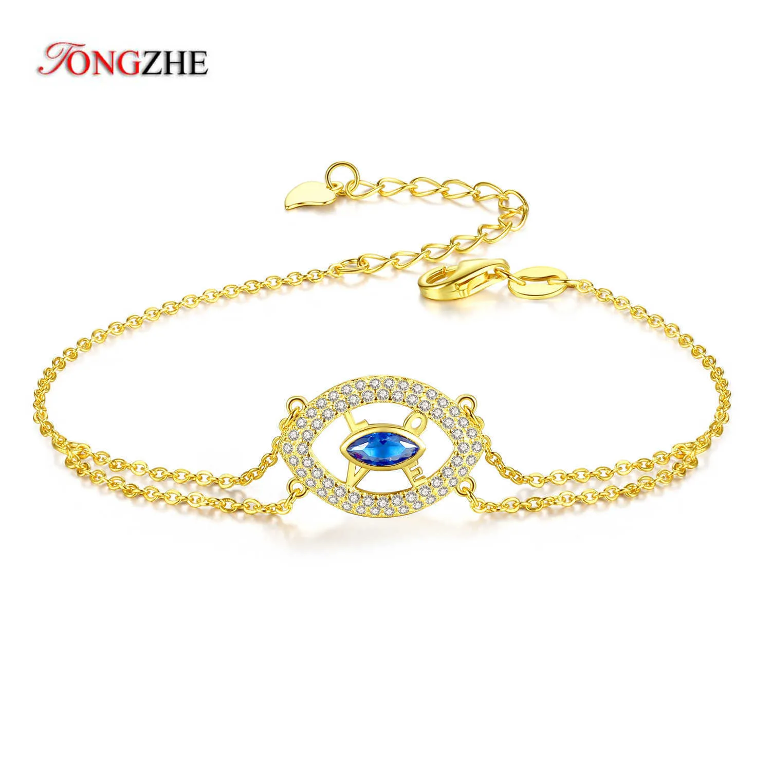 Braccialetti Tongzhe S925 Bracciale in argento da donna Spedizione flash Benvenuto