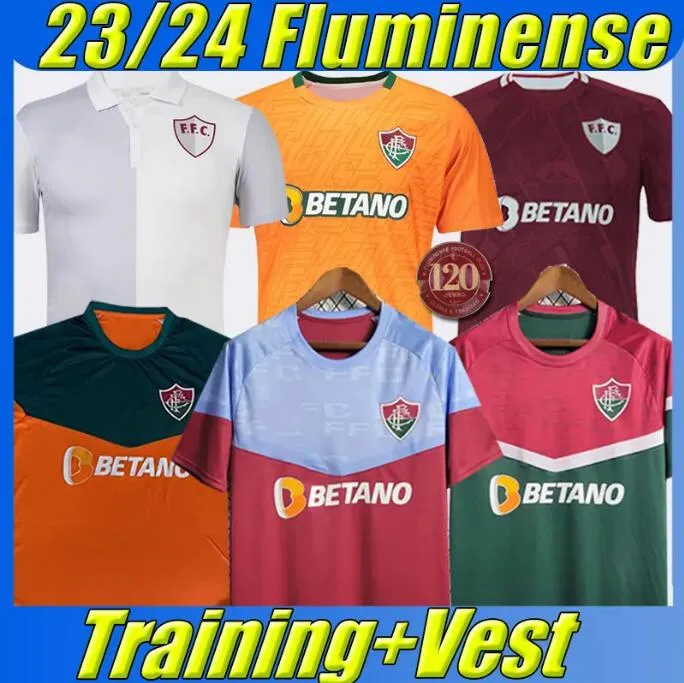 23 24 Marcelo Fluminense Soccer Jerseys 2023 Brazilian Egidio Lucca M.Paulo Ph Ganso Special Jersey Nene Nino Nonato Miguel Football Shirt