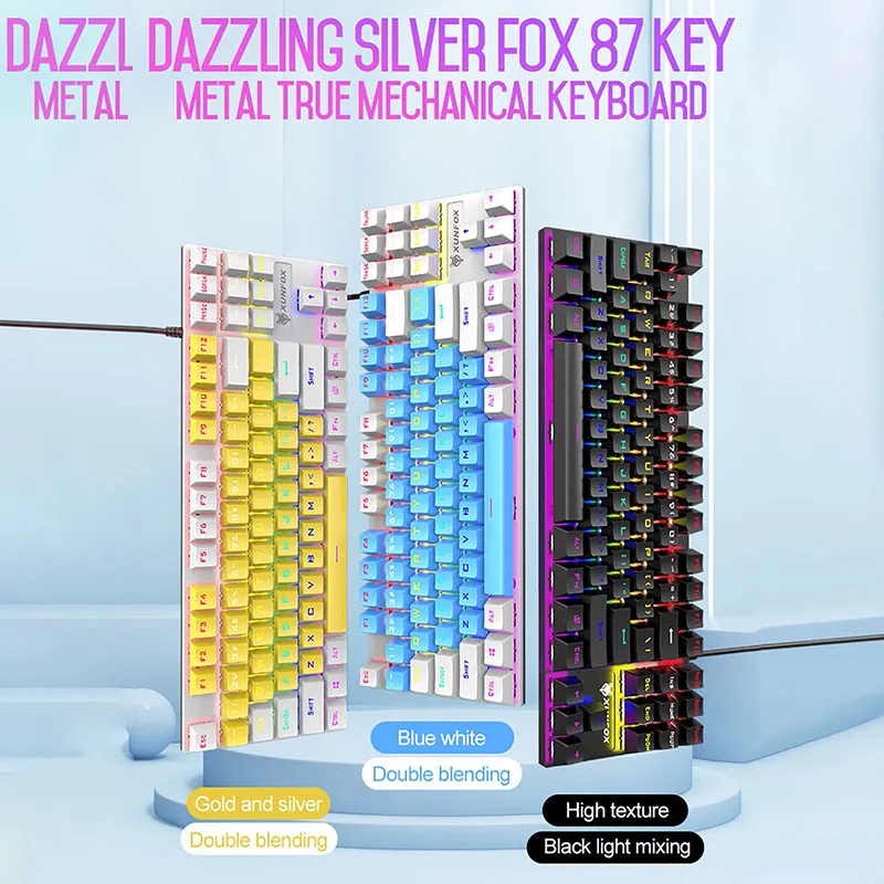 kyu② iKBC CD87 v2 Mechanical Keyboard with Cherry MX Clear Switch for