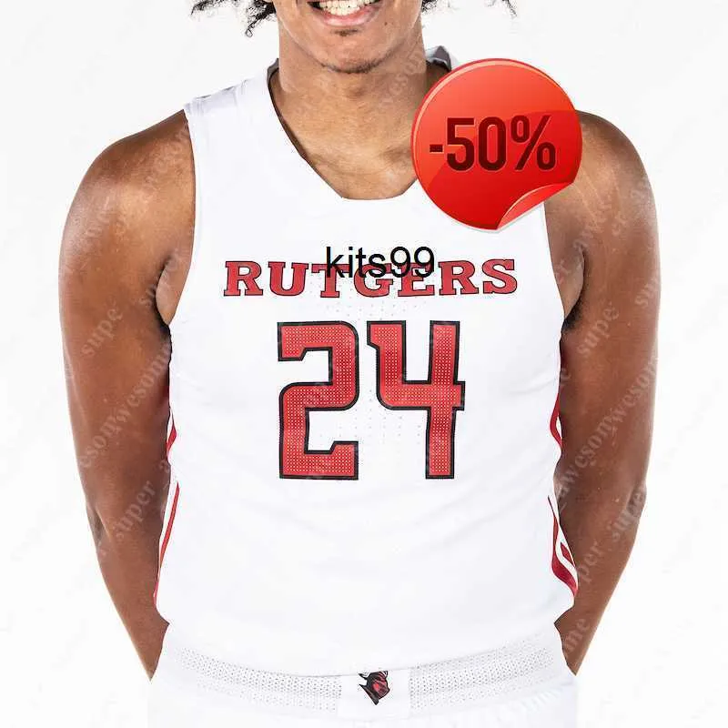 Scarlet Knights basketball custom throwback retro jersey