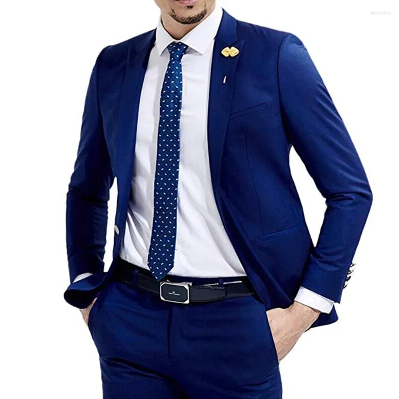 Mens royal blue clearance overcoat