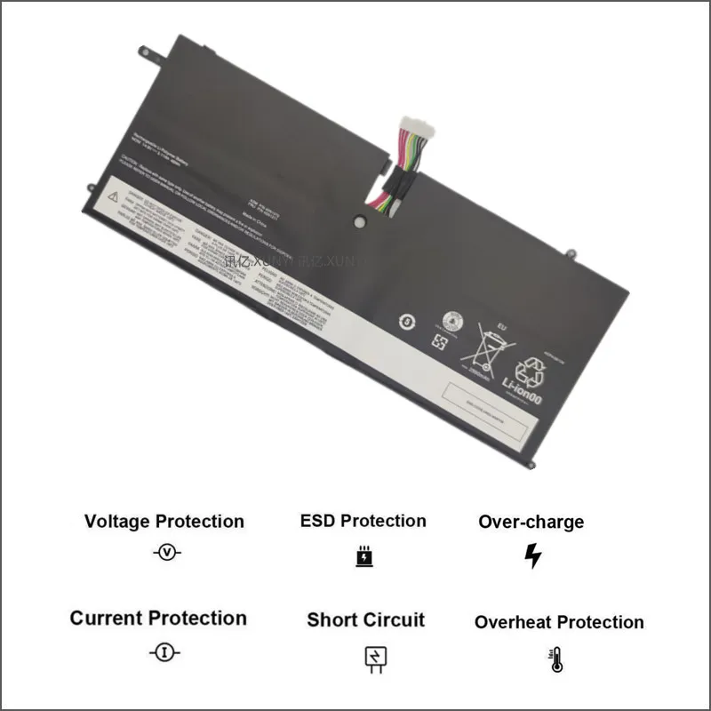 45N1070 X1 탄소 용 노트북 배터리 3448 3444 3443 3460 3462 3463 X1C ASM 45N1070 45N1071 14.8V 46WH