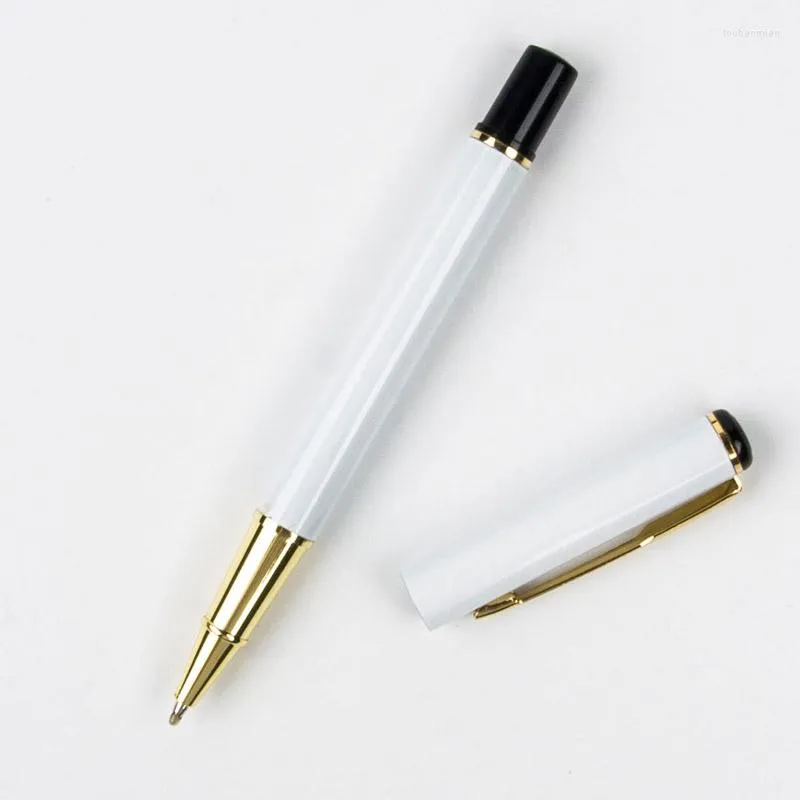 Stylo roller multicolore pur de luxe stylos à bille en acier en métal de haute qualité avec étui cadeau Original fournitures de bureau cadeaux