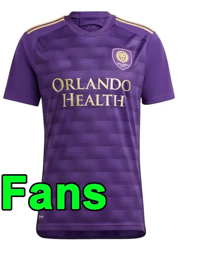 Orlando City Home Soccer Jersey Men's 2024-24: Pereyra, Torres  Uniforms