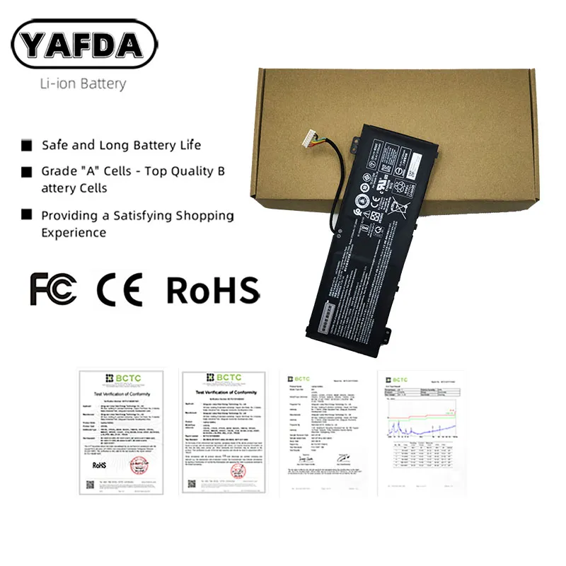 Tablet PC Batteries AP18E7M AP18E8M Laptop Battery for Acer Nitro 5 AN515-54 AN515-55 AN517-51 7 AN715-51 Aspire 7 A715-74 A71