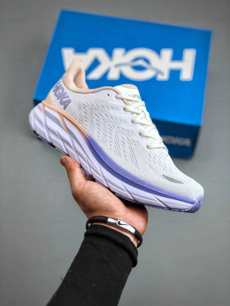 오토바이 부츠 HOKA one bondi 8 Clifton Hoka Shoes for womens 남성용 애슬레틱 러너 스니커즈 Hokas Carbon X 2 shadow triple harbour lunar Motion current