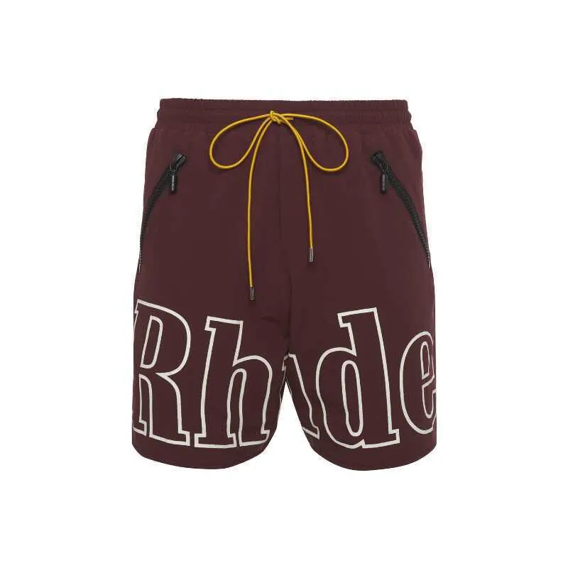 Mens Rhude Shorts Letters Printing Designer Short Fashion большой размер XXL 3XL 4XL MEN MEN STETANTAN